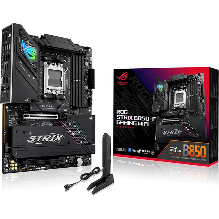 خرید مادربرد Asus ROG Strix B850-F Gaming WIFI - فرم ATX - چیپست AMD